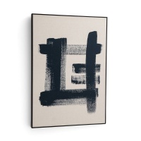 Полотно С принтом из льна Minimal единый размер бежевый LA REDOUTE INTERIEURS  фото, kupilegko.ru